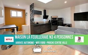 MAISON LA FEUILLERAIE N3-standingmaison-Wifi-proche centre ville-PROPERTY RENTAL NM